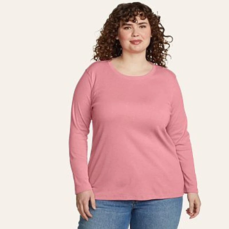 Women's Favorite Long-Sleeve Crewneck T-Shirt