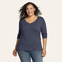Women's Favorite Long-Sleeve V-Neck T-Shirt