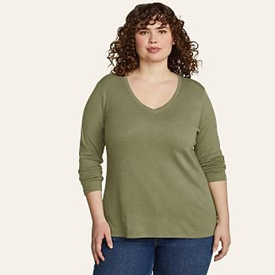 Women's Favorite Long-Sleeve V-Neck T-Shirt
