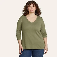 Women's Favorite Long-Sleeve V-Neck T-Shirt