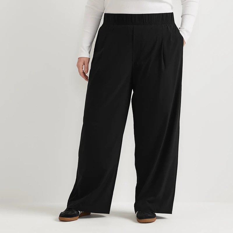 Departure High-Rise Wide Leg Travel Pants