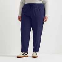 Departure Stretch Tie-Front Ankle Pants