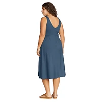 Aster V-Neck Midi Dress