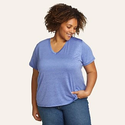 Women's Resolution Stretch Short-Sleeve V-Neck T-Shirt