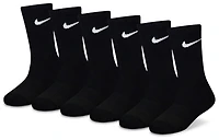 Nike 6 Pack Dri-FIT Performance Basic Crew Socks - Boys' Preschool