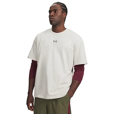Under Armour Hwt Metal Logo SS - Men's