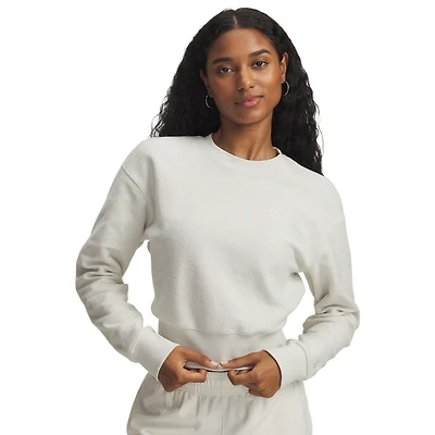 Under Armour Icon Terry Varsity Crew - Women's