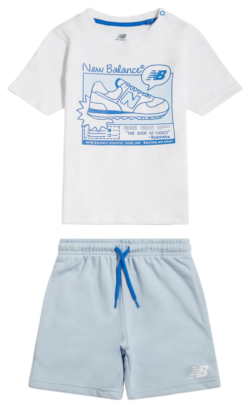 New Balance T-Shirt Short Set - Boys' Toddler