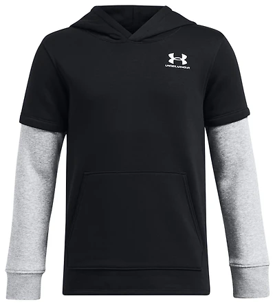 Under Armour Icon Fleece Jersey Hoodie - Boys' Grade School