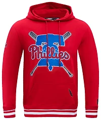 Pro Standard PHILLIES MASH UP M RIB FLC PO HOODIE - Men's
