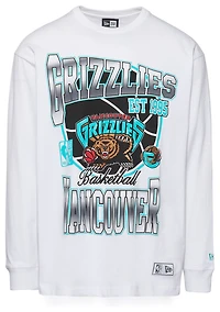 New Era T-shirt à manches longues Grizzlies HWC - Pour hommes