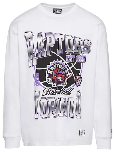 New Era T-shirt à manches longues Raptors HWC - Pour hommes