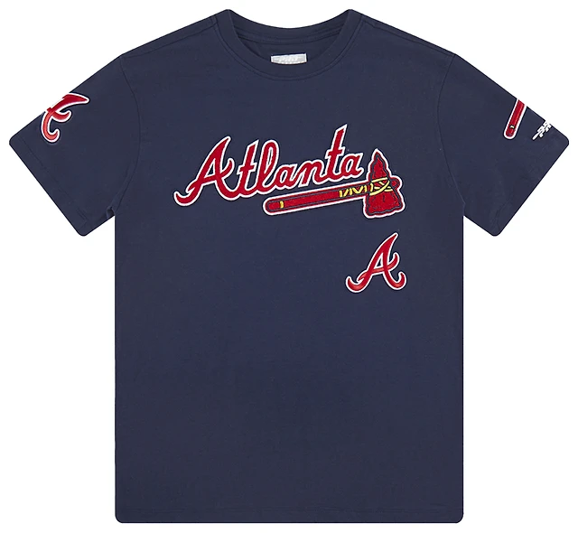 Pro Standard Atlanta Braves Classic Ss Tee - Boys' Grade School