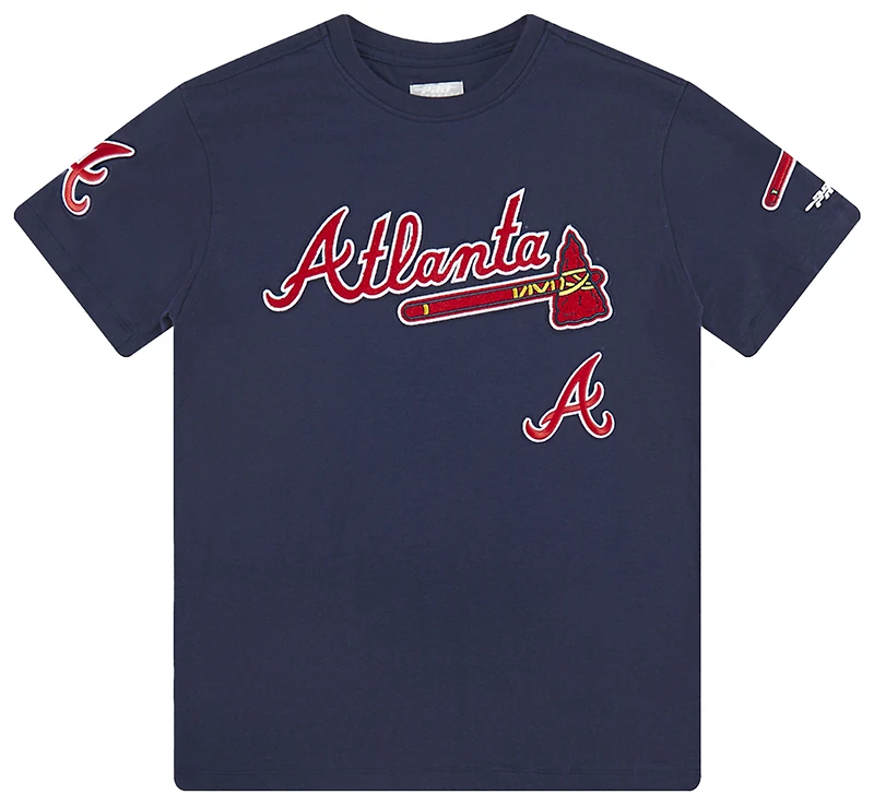 Pro Standard Atlanta Braves Classic Ss Tee - Boys' Grade School