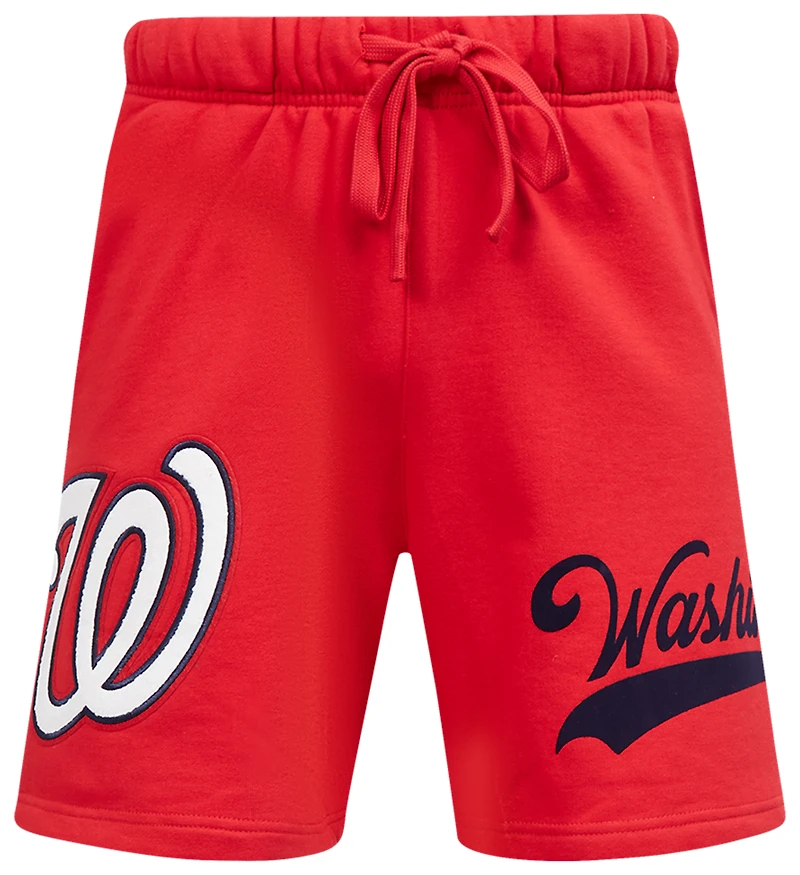 Pro Standard Nationals Living Large Fleece Shorts - Men's