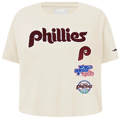 Pro Standard Philadelphia Phillies Retro Classic Ss Boxy Tee - Girls' Grade School