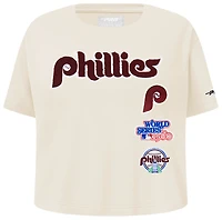 Pro Standard Philadelphia Phillies Retro Classic Ss Boxy Tee - Girls' Grade School