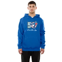 New Era Blue Jays 50th Anniversary Hoodie - Pour hommes