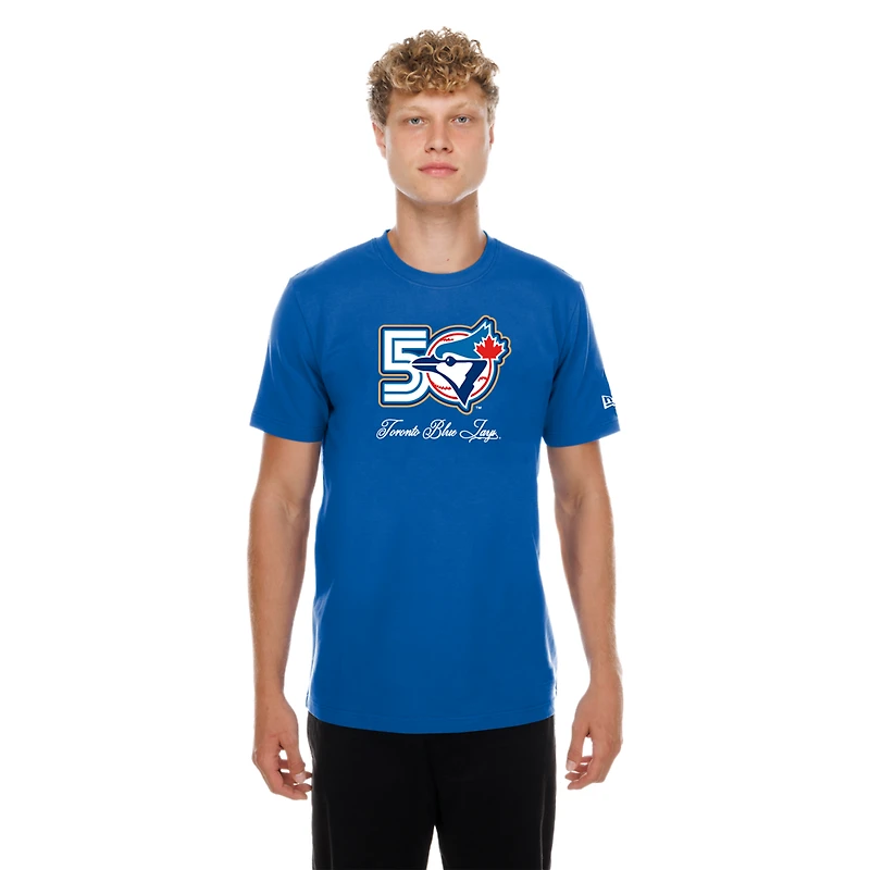 New Era Blue Jays 50th Anniversary T-Shirt - Men's