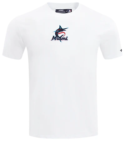 Pro Standard Marlins Classic DS T-Shirt - Men's