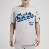 Pro Standard Hornets Script Tail SJ T-Shirt - Men's