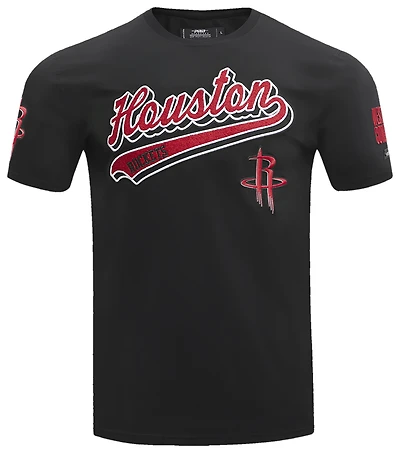 Pro Standard ROCKETS SCRIPT TAIL SJ TEE - Men's