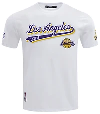 Pro Standard LAKERS SCRIPT TAIL SJ TEE - Men's