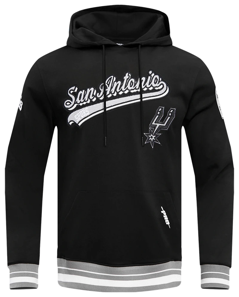 Pro Standard SPURS SCRIPT TAIL RIB FLC PO HOODIE - Men's