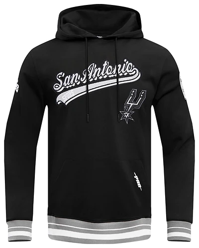 Pro Standard SPURS SCRIPT TAIL RIB FLC PO HOODIE - Men's