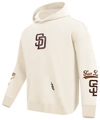Pro Standard Padres Living Large Drop Shoulder PO Hoodie - Men's