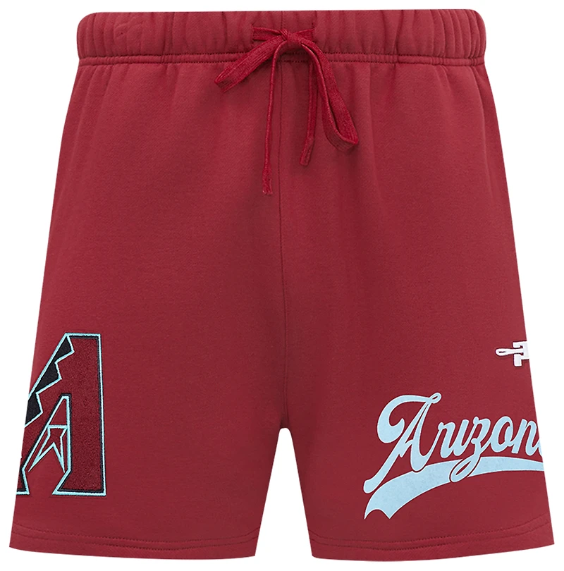 Pro Standard Diamondbacks Living Large Fleece Shorts - Men's