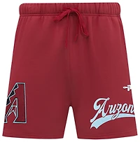 Pro Standard Diamondbacks Living Large Fleece Shorts - Men's