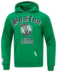 Pro Standard CELTICS OLD ENGLISH FLC PO HOODIE - Men's