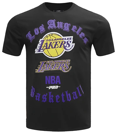 Pro Standard LAKERS OLD ENGLISH SJ TEE - Men's