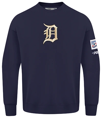 Pro Standard Tigers Champs Drop Shoulder Crew - Men's