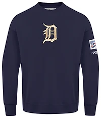 Pro Standard Tigers Champs Drop Shoulder Crew - Men's