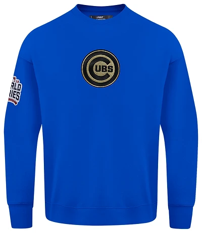 Pro Standard Cubs Champs Drop Shoulder Crew - Men's