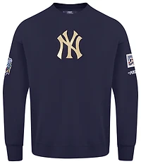 Pro Standard Yankees Champs Drop Shoulder Crew - Men's