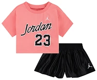 Jordan Flowy Durasheen Shorts Set - Girls' Infant