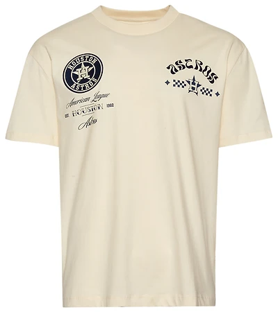 Pro Standard Astros Wavy Drop Shoulder FC T-Shirt - Men's