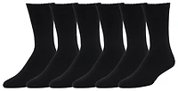 LCKR 6-Pack Athletic Half Cushion Crew Socks  - Men's
