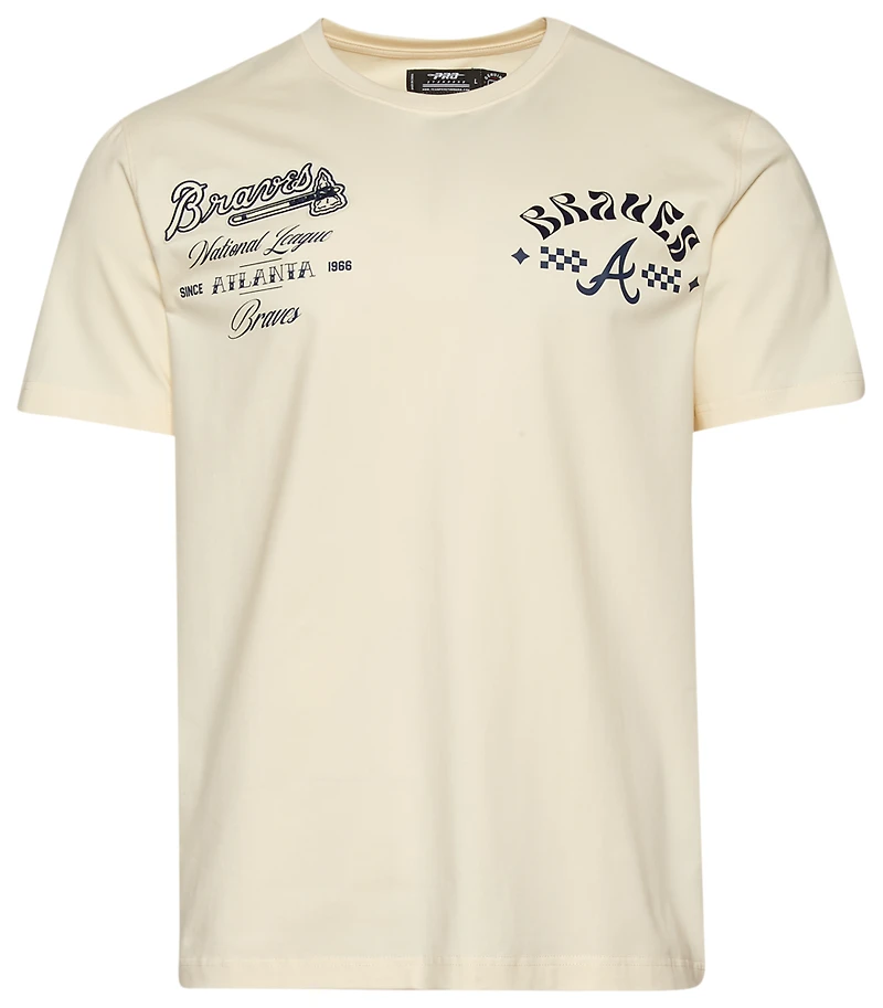 Pro Standard Braves Wavy Drop Shoulder FC T-Shirt - Men's