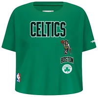 Pro Standard Boston Celtics Retro Classic Ss Boxy Tee - Girls' Grade School