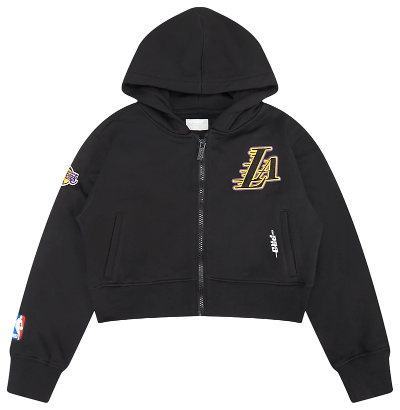 Pro Standard Los Angeles Lakers Classic Flc Fz Hoodie - Girls' Grade School
