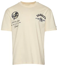 Pro Standard Yankees Wavy Drop Shoulder FC T-Shirt - Men's