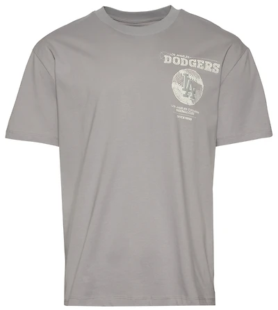 Pro Standard Dodgers Blueprint Drop Shoulder FC T-Shirt - Men's