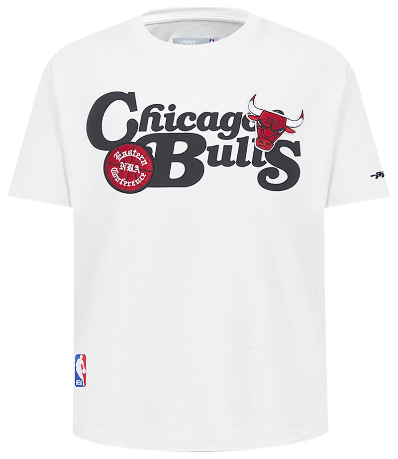 Pro Standard Bulls Script T-Shirt - Boys' Grade School