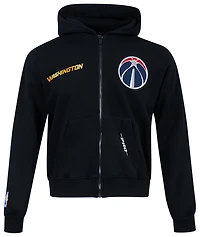 Pro Standard Wizards Gold Hoops Full-Zip Hoodie - Men's