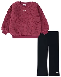 Nike Cozy Flare Leg Pants Set - Girls' Infant