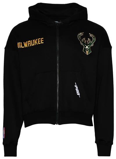 Pro Standard Bucks Gold Hoops Full-Zip Hoodie - Men's
